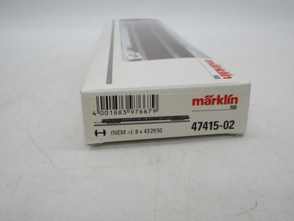 Märklin H0 - 47415-02 - Lagevloerwagen "Rollende Landstrasse" van de DB