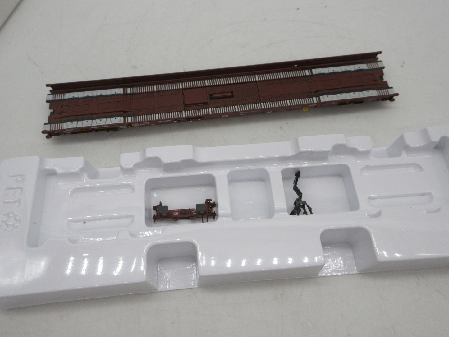 Märklin H0 - 47415-02 - Lagevloerwagen "Rollende Landstrasse" van de DB