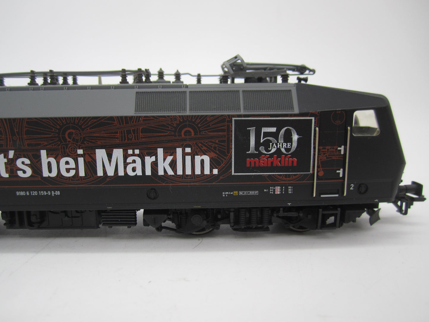 Märklin H0 - 37530 - E-loc, BR 120 "150 jaar Märklin" van de DB, MFX/Sound
