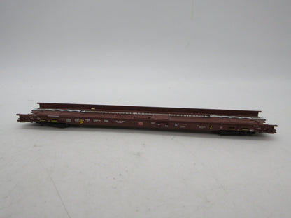 Märklin H0 - 47415-02 - Lagevloerwagen "Rollende Landstrasse" van de DB