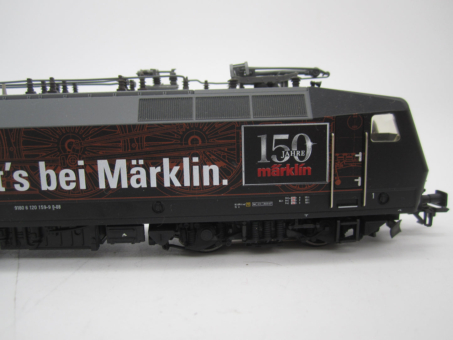 Märklin H0 - 37530 - E-loc, BR 120 "150 jaar Märklin" van de DB, MFX/Sound