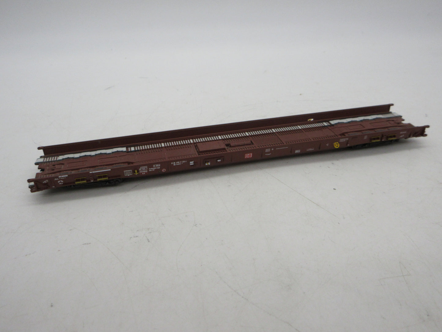 Märklin H0 - 47415-06 - Lagevloerwagen "Rollende Landstrasse" van de DB