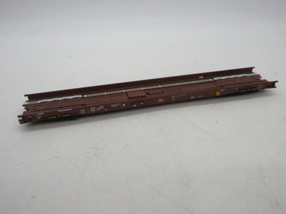 Märklin H0 - 47415-06 - Lagevloerwagen "Rollende Landstrasse" van de DB