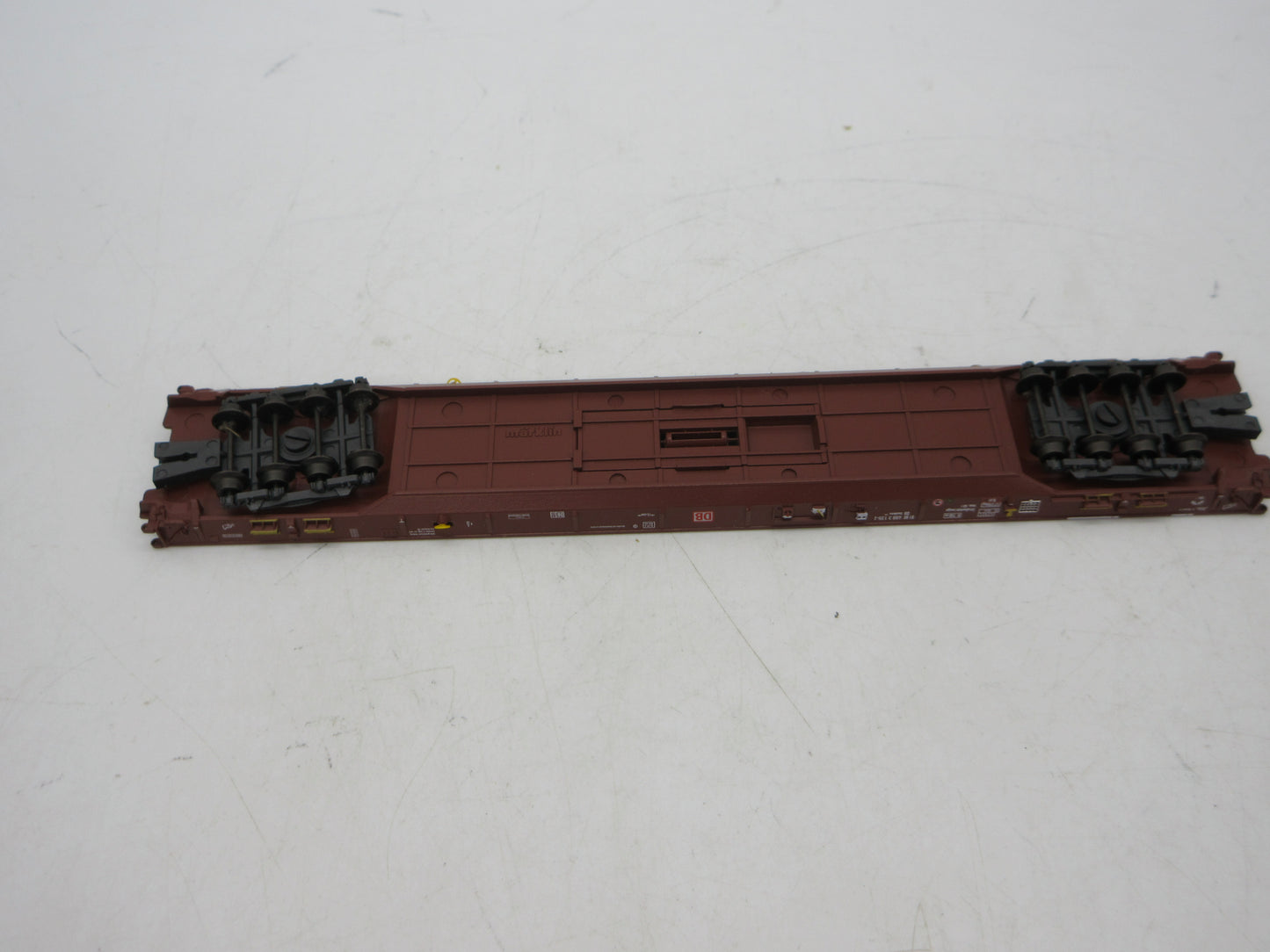 Märklin H0 - 47415-06 - Lagevloerwagen "Rollende Landstrasse" van de DB