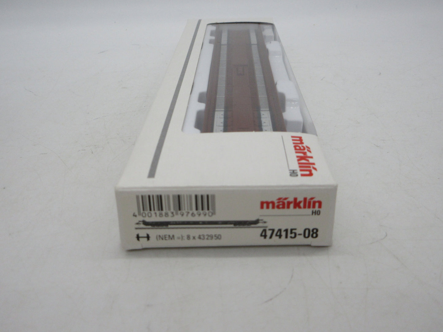 Märklin H0 - 47415-08 - Lagevloerwagen "Rollende Landstrasse" van de DB