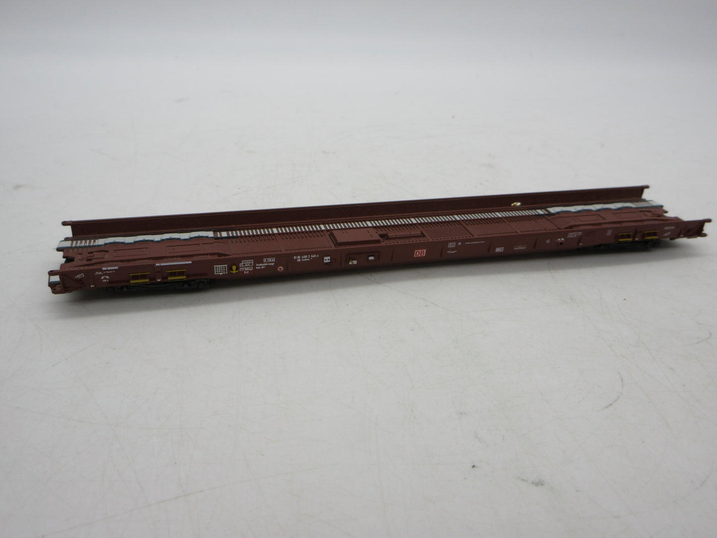 Märklin H0 - 47415-08 - Lagevloerwagen "Rollende Landstrasse" van de DB