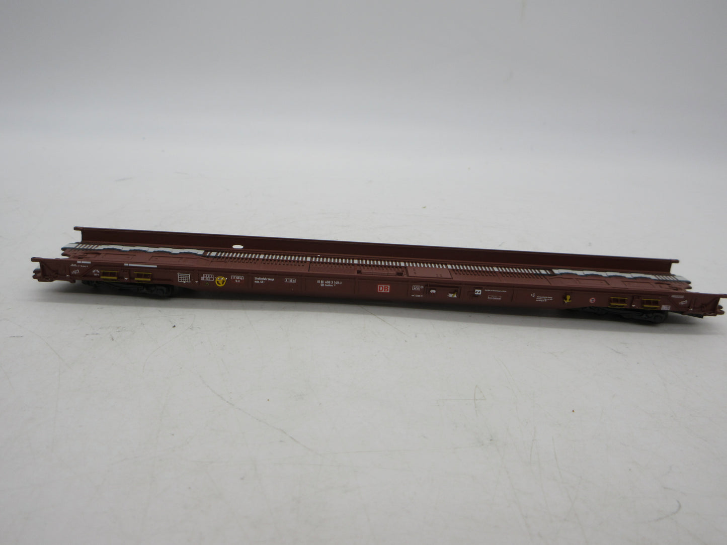 Märklin H0 - 47415-08 - Lagevloerwagen "Rollende Landstrasse" van de DB