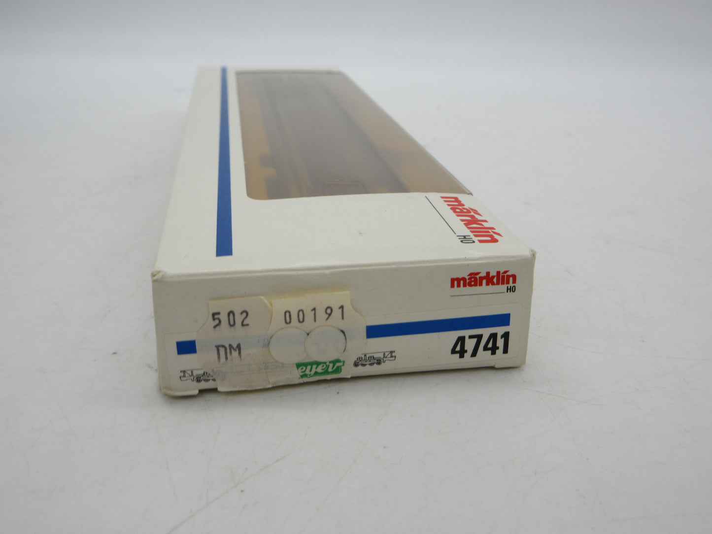 Märklin H0 - 4741 - Lagevloerwagen "Rollende Landstrasse" van de DB