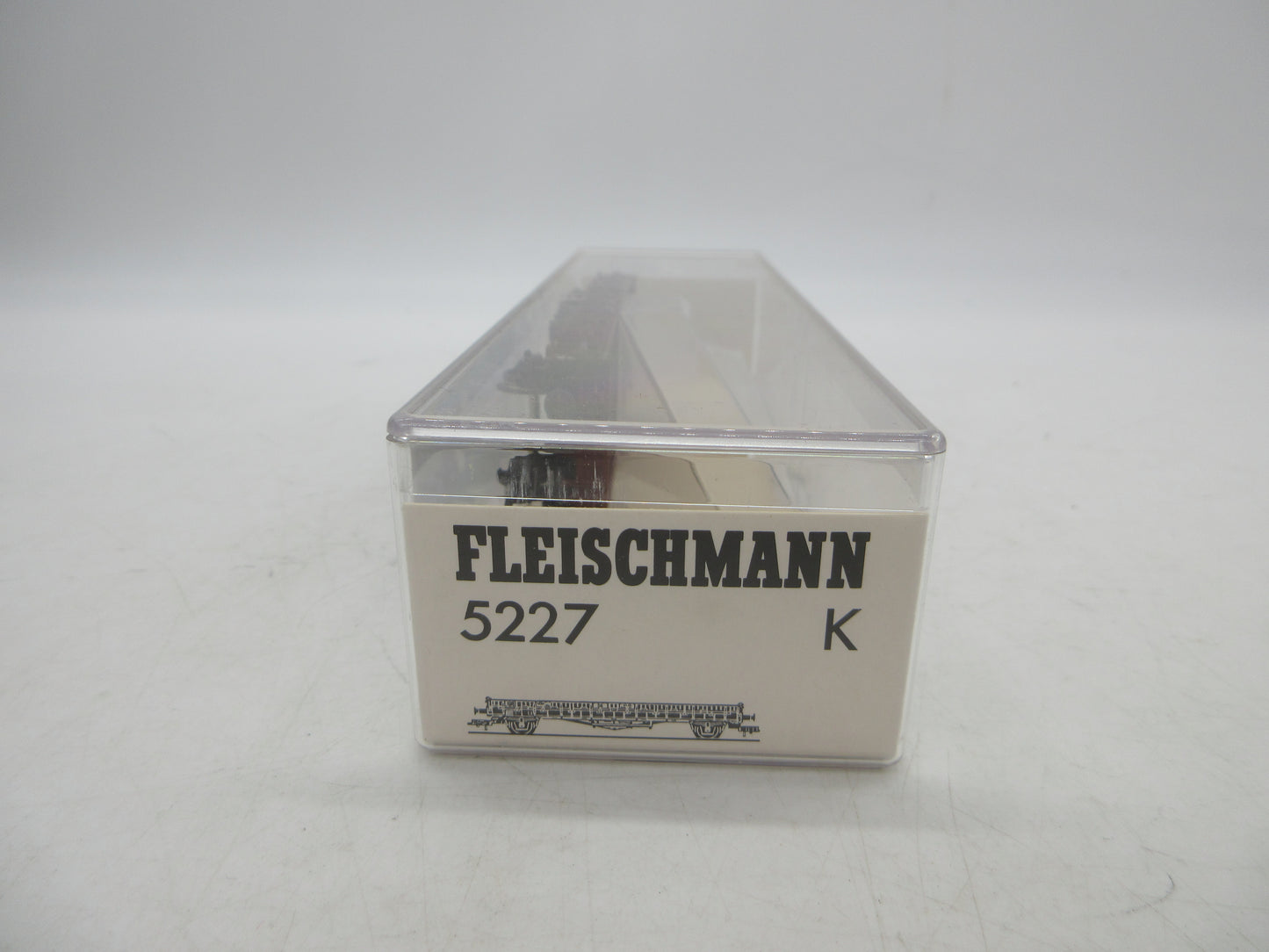Fleischmann H0 - 5227 K - Lageboordwagen van de DB