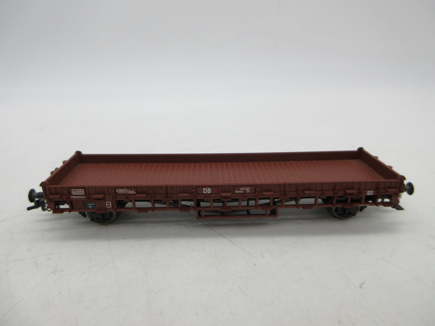 Fleischmann H0 - 5227 K - Lageboordwagen van de DB