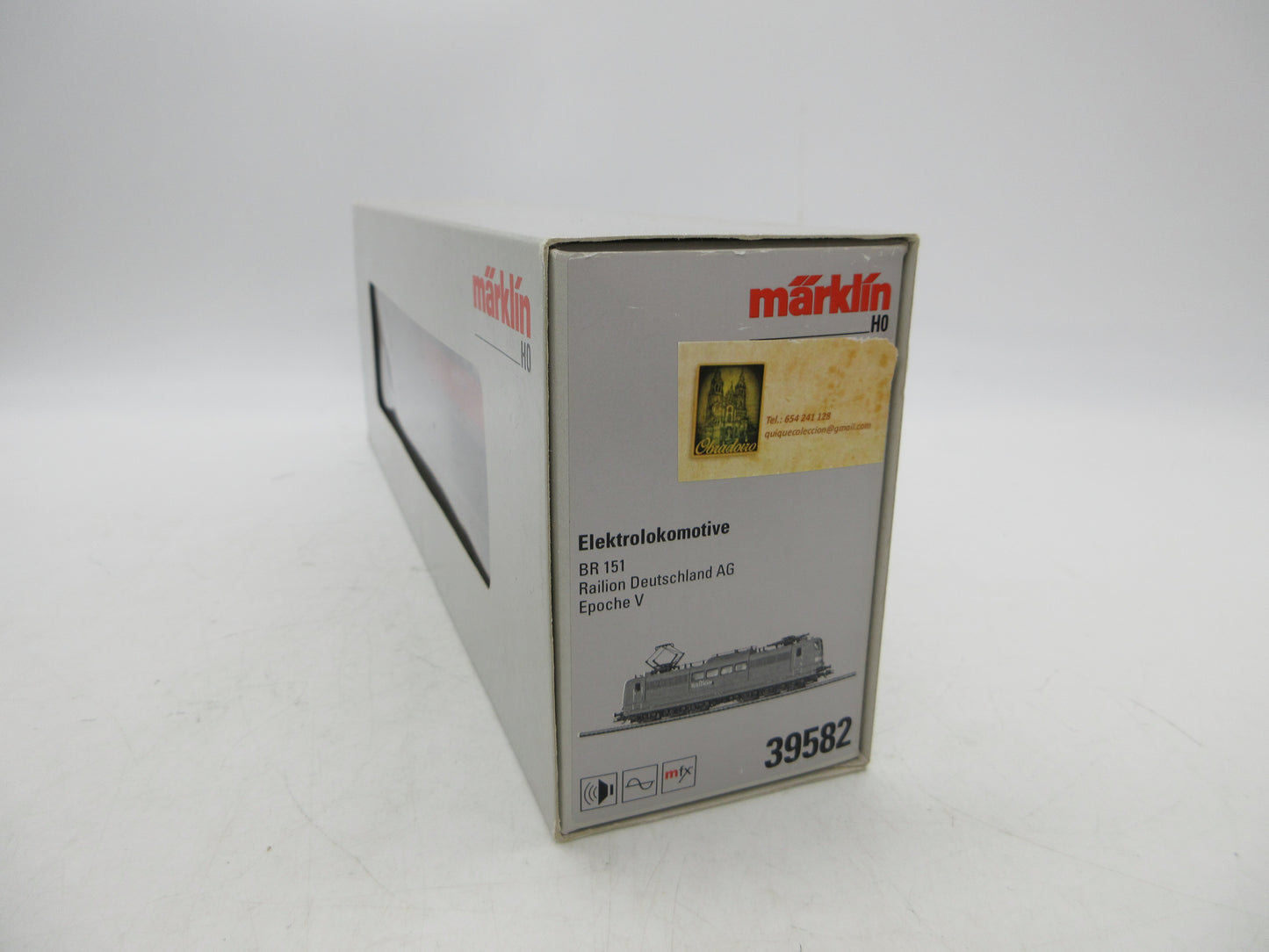 Märklin H0 - 39582- E-loc, BR 151 "Railion" van de DB AG - MFX/Tyfoon