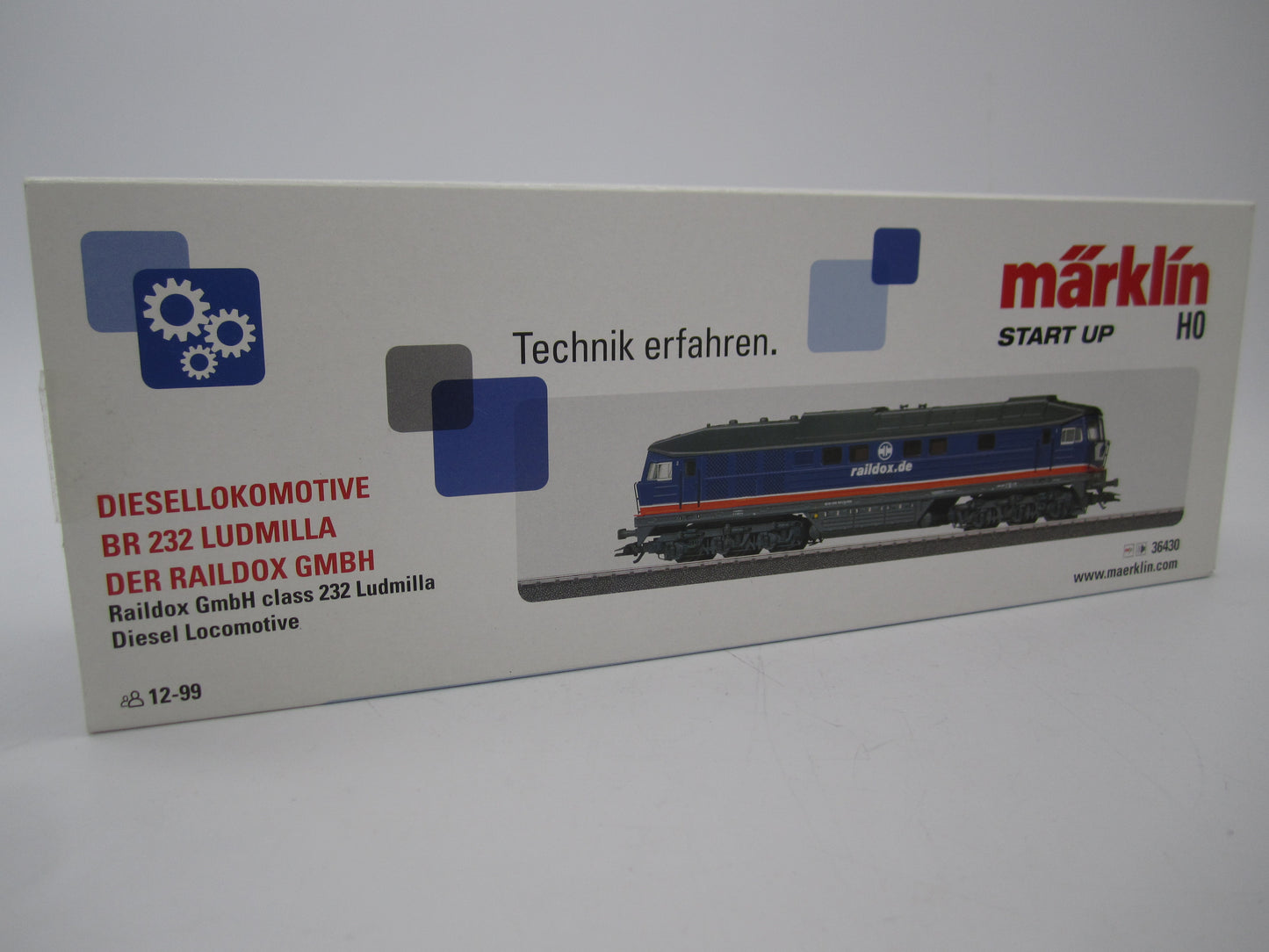 Märklin H0 - 36420 - Dieselloc, BR 232 "Ludmilla" van de Raildox GmbH & Co. KG, Erfurt - MFX/Sound