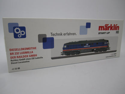 Märklin H0 - 36420 - Dieselloc, BR 232 "Ludmilla" van de Raildox GmbH & Co. KG, Erfurt - MFX/Sound