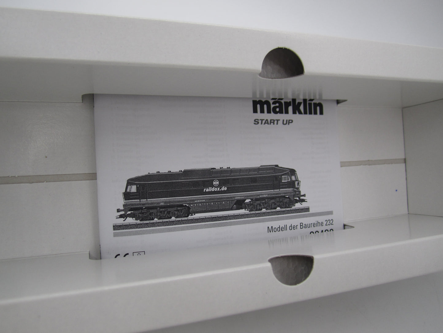Märklin H0 - 36420 - Dieselloc, BR 232 "Ludmilla" van de Raildox GmbH & Co. KG, Erfurt - MFX/Sound