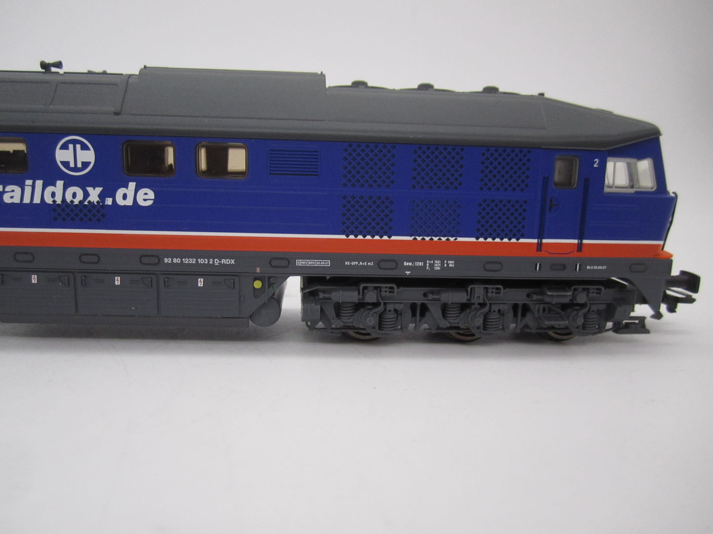 Märklin H0 - 36420 - Dieselloc, BR 232 "Ludmilla" van de Raildox GmbH & Co. KG, Erfurt - MFX/Sound
