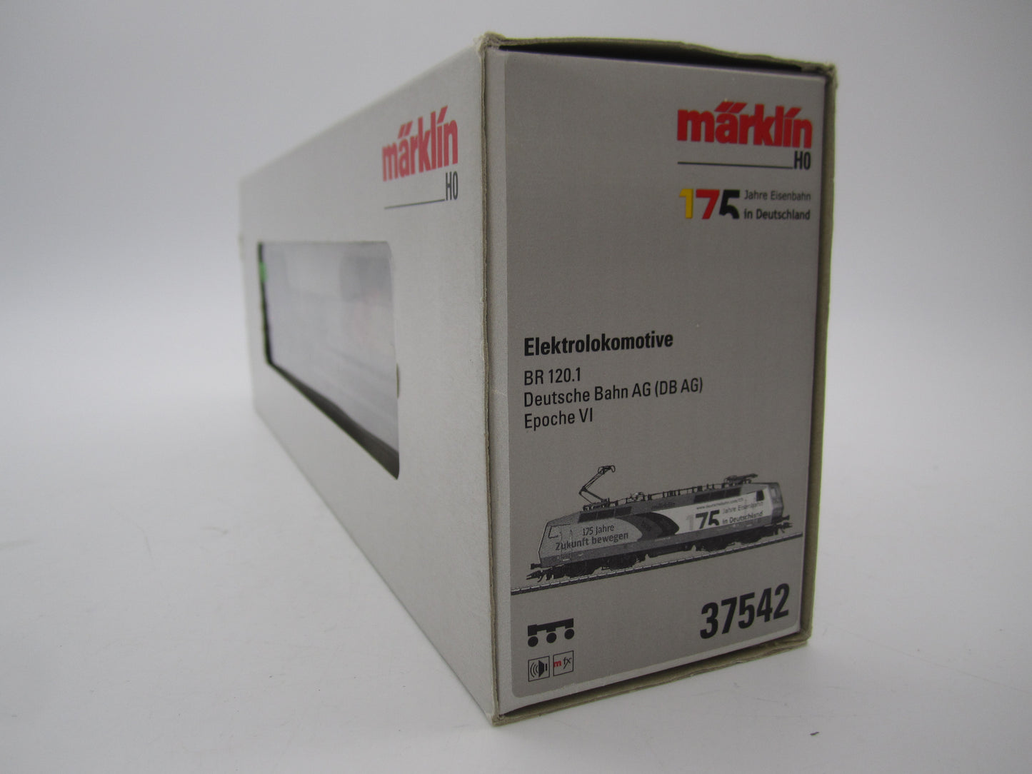 Märklin H0 - 37542 - E-loc, BR 120 ""175 Jahre Eisenbahn in Deutschland" van de DB, MFX/Sound