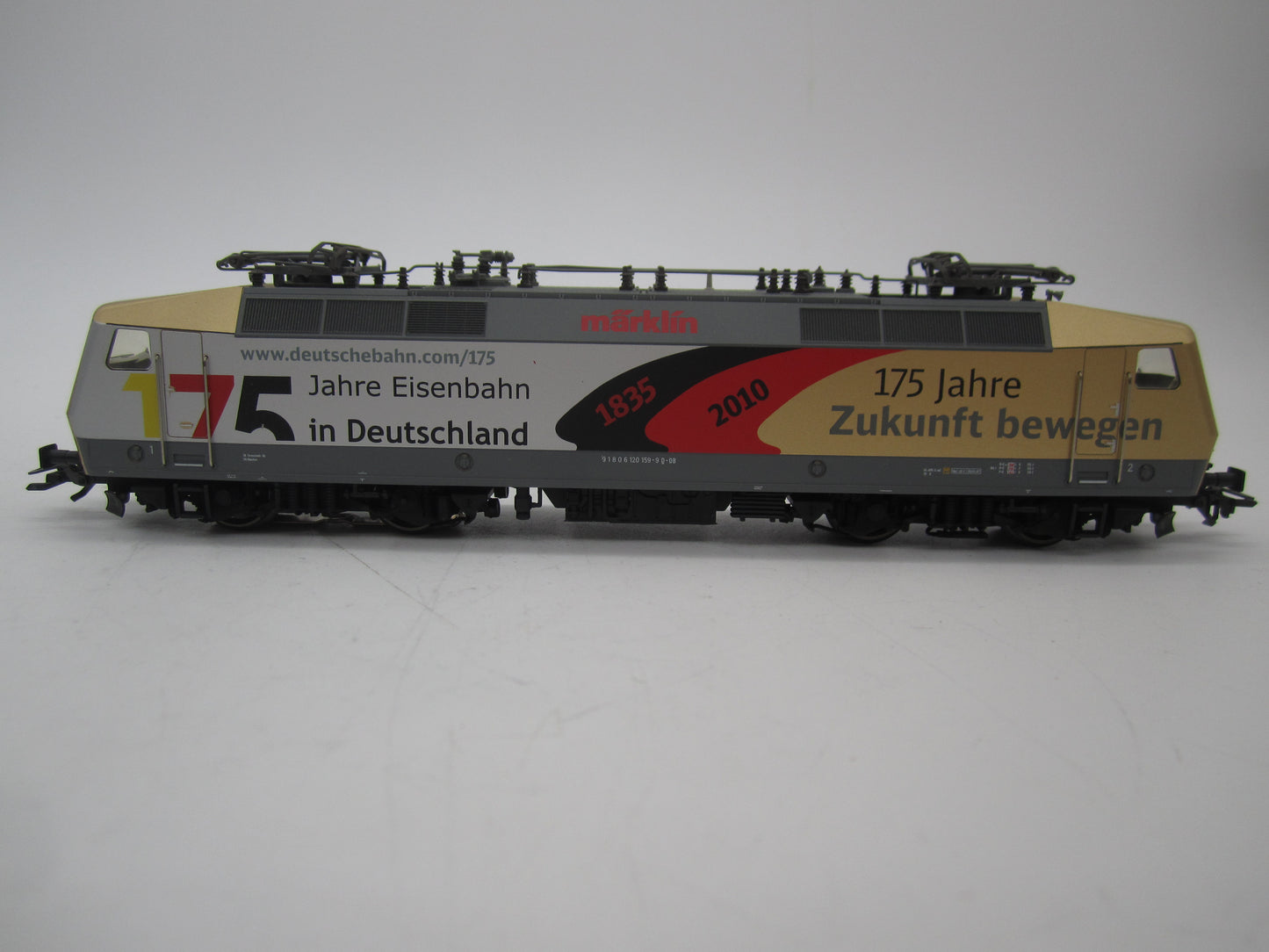 Märklin H0 - 37542 - E-loc, BR 120 ""175 Jahre Eisenbahn in Deutschland" van de DB, MFX/Sound