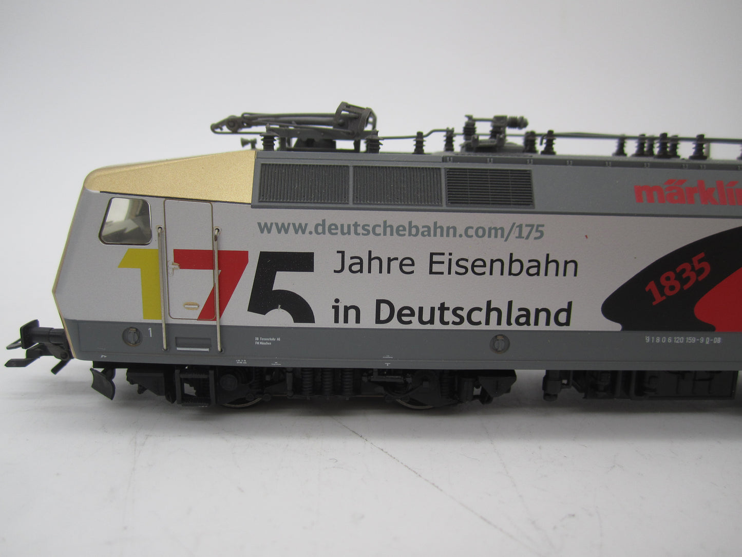 Märklin H0 - 37542 - E-loc, BR 120 ""175 Jahre Eisenbahn in Deutschland" van de DB, MFX/Sound