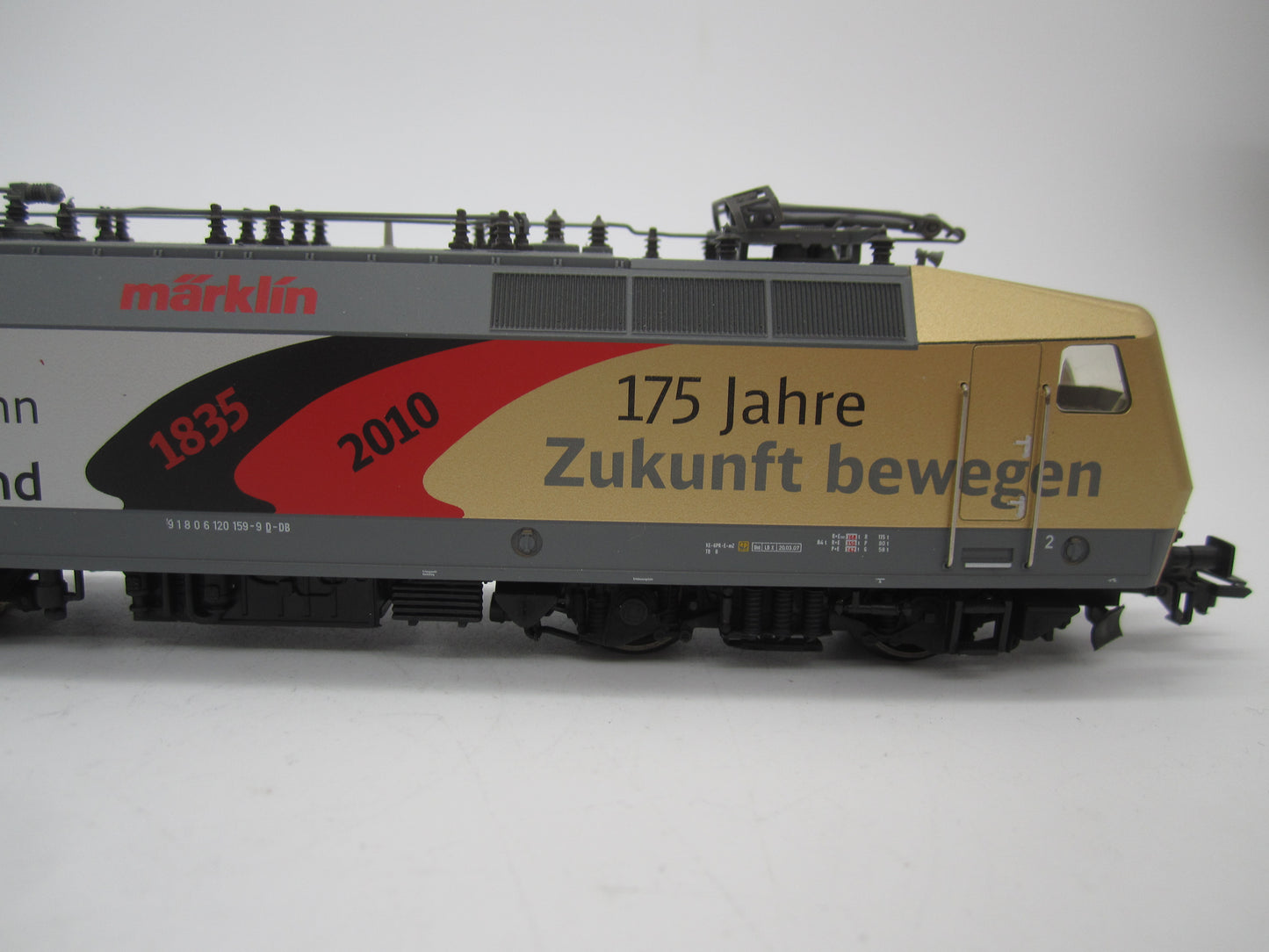 Märklin H0 - 37542 - E-loc, BR 120 ""175 Jahre Eisenbahn in Deutschland" van de DB, MFX/Sound