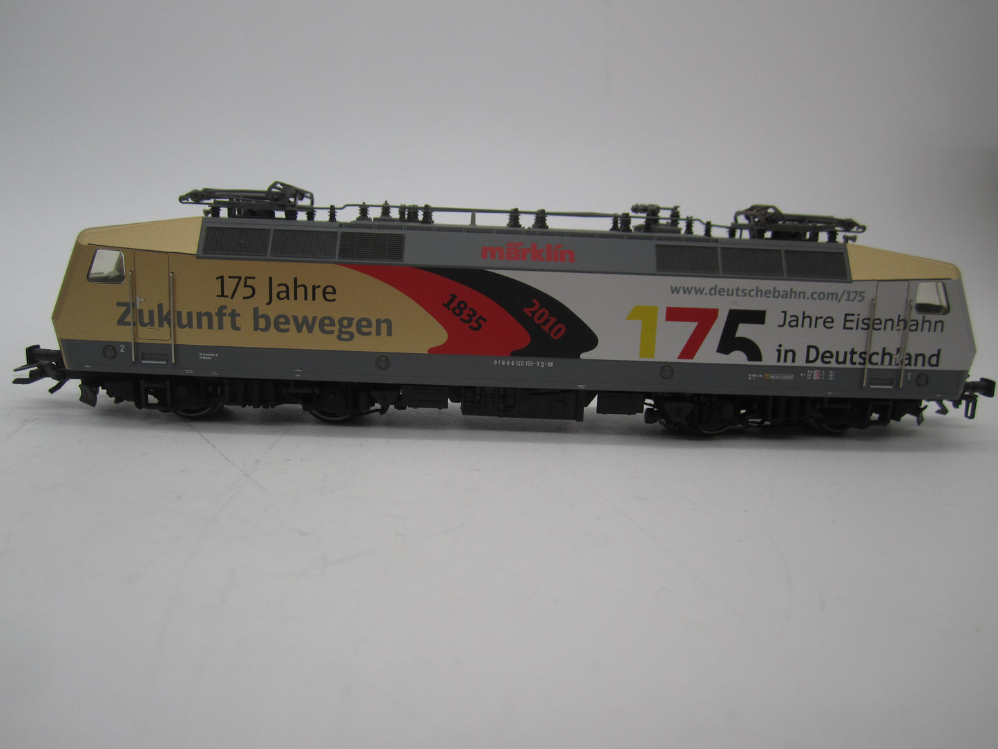 Märklin H0 - 37542 - E-loc, BR 120 ""175 Jahre Eisenbahn in Deutschland" van de DB, MFX/Sound