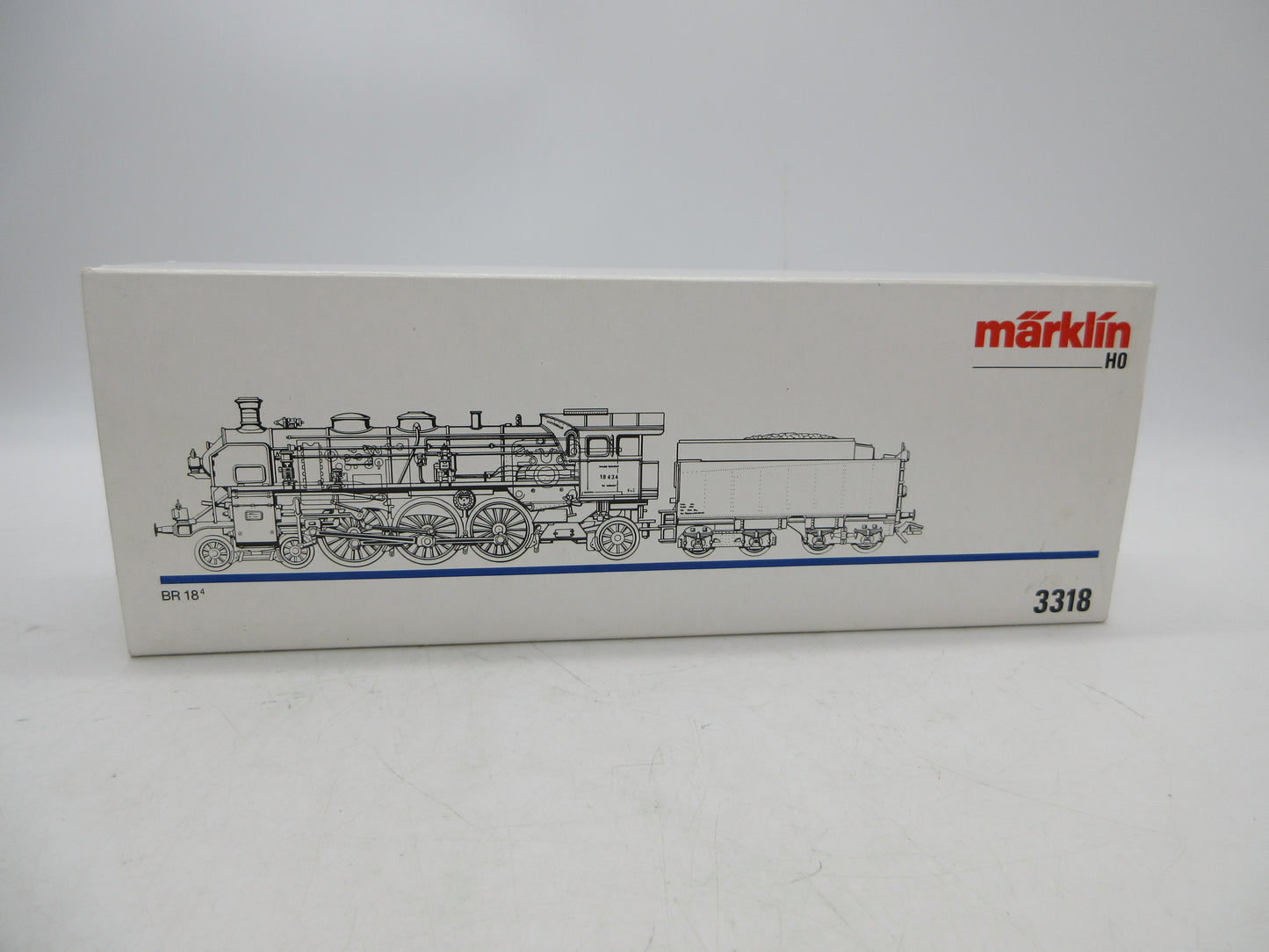 Märklin H0 - 3318 - Stoomloc met tender, BR 18.4 van de DRG - MFX Digitaal