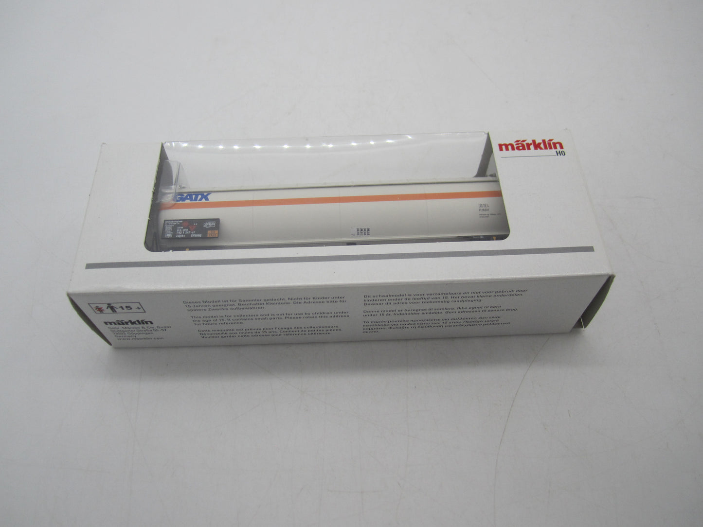 Märklin H0 - 48487 - 4-assige drukgas ketelwagen "GATX" van de m.SD GATX