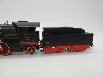 Märklin H0 - 3318 - Stoomloc met tender, BR 18.4 van de DRG - MFX Digitaal