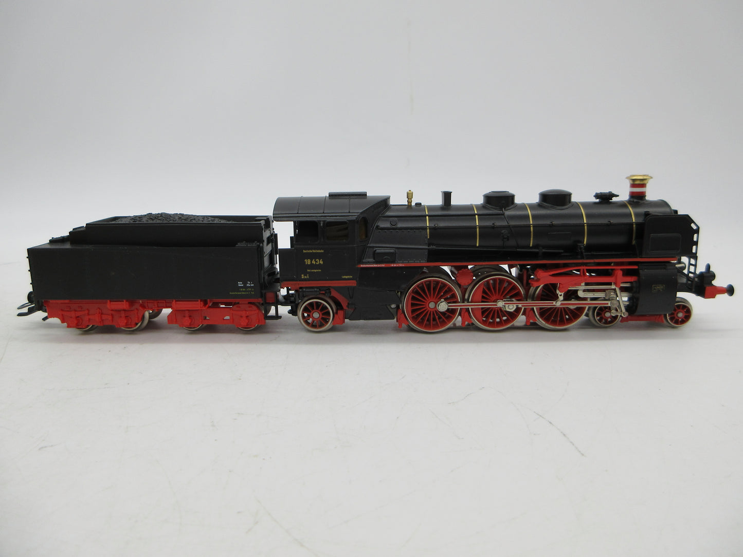 Märklin H0 - 3318 - Stoomloc met tender, BR 18.4 van de DRG - MFX Digitaal