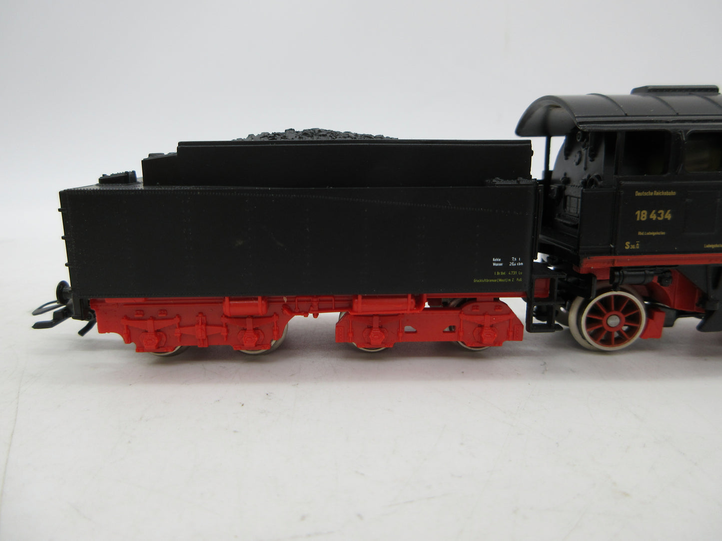 Märklin H0 - 3318 - Stoomloc met tender, BR 18.4 van de DRG - MFX Digitaal