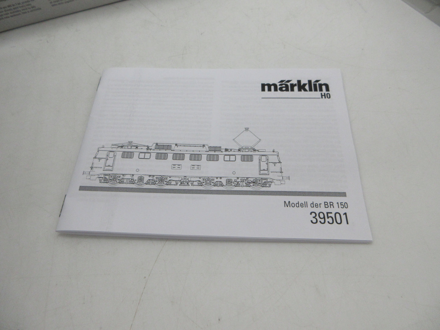 Märklin H0 - 39501 - E-loc, BR 150 van de DB - MFX/Sound