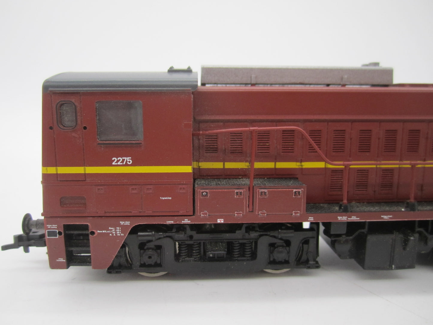 Roco H0 - 63457 - Dieselloc, Serie 2200 van de NS - Digitaal