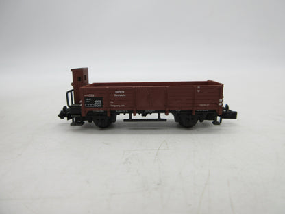 Arnold N - 4412 - Lageboordwagen met remmershuis van de DRG