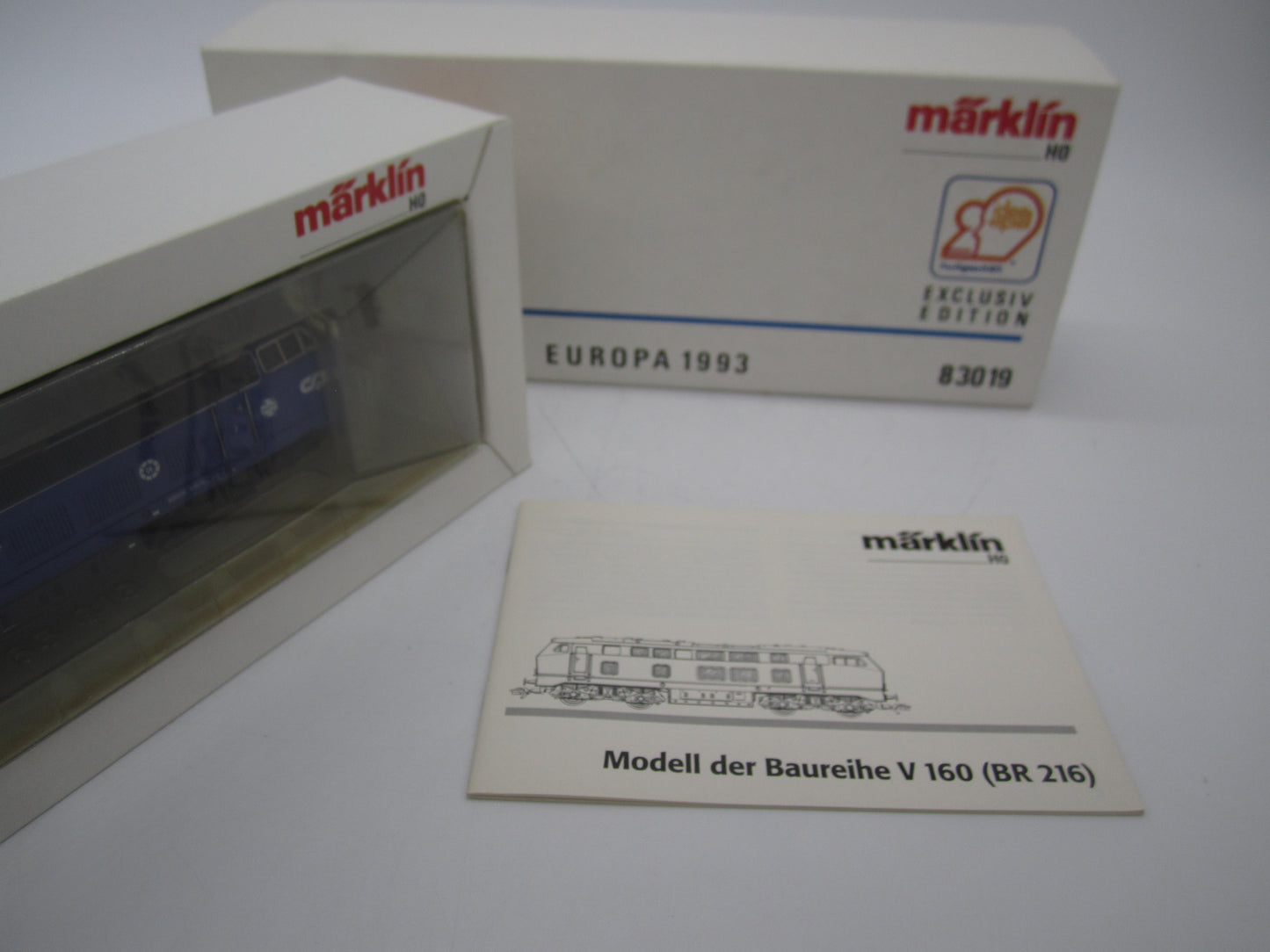 Märklin H0 - 83019 - Dieselloc, BR 216 "Europa 1993" - Digitaal