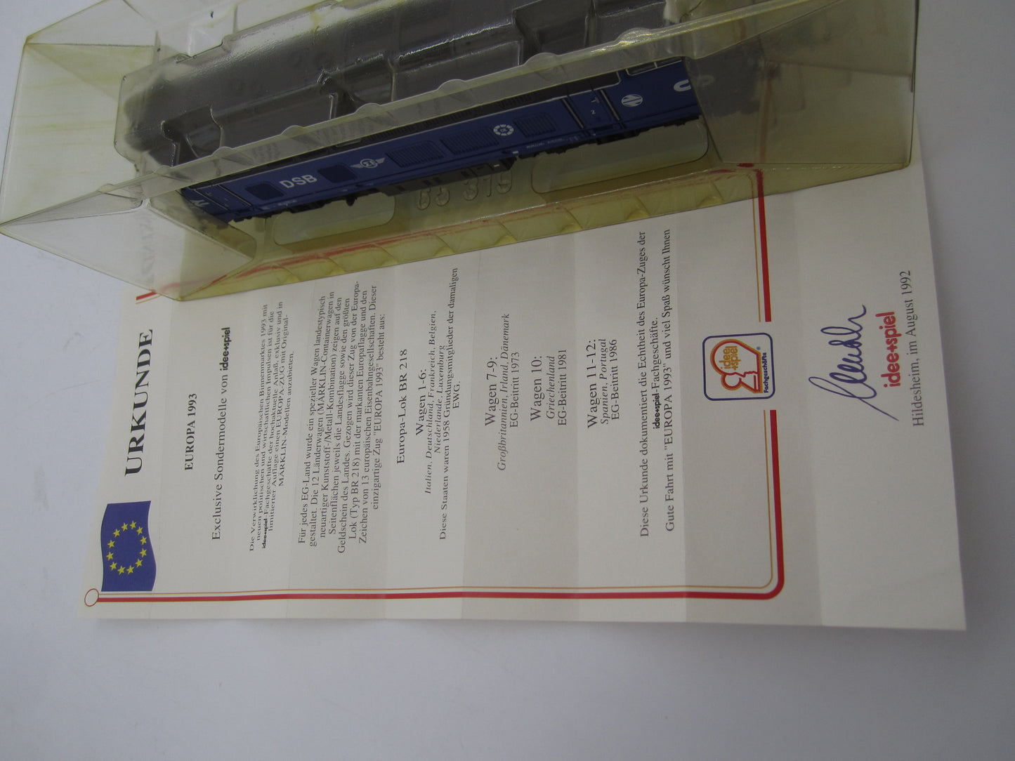 Märklin H0 - 83019 - Dieselloc, BR 216 "Europa 1993" - Digitaal
