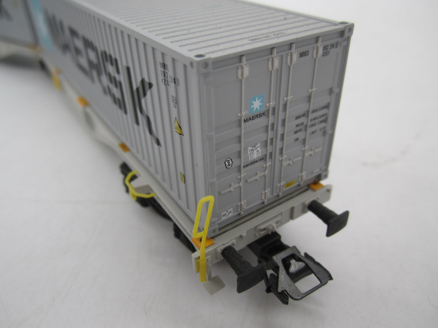 Märklin H0 - 47803 - Dubbele containerwagen Sggrss 80 "Maersk" van AAE Cargo AG