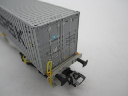 Märklin H0 - 47803 - Dubbele containerwagen Sggrss 80 "Maersk" van AAE Cargo AG