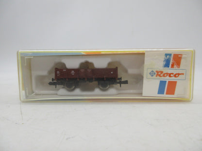 Roco N - Lageboordwagen van de DB
