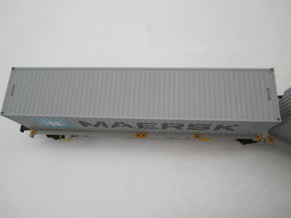 Märklin H0 - 47803 - Dubbele containerwagen Sggrss 80 "Maersk" van AAE Cargo AG