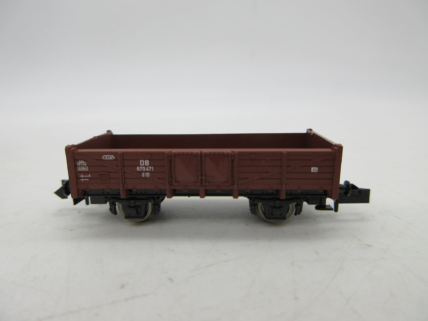 Roco N - Lageboordwagen van de DB
