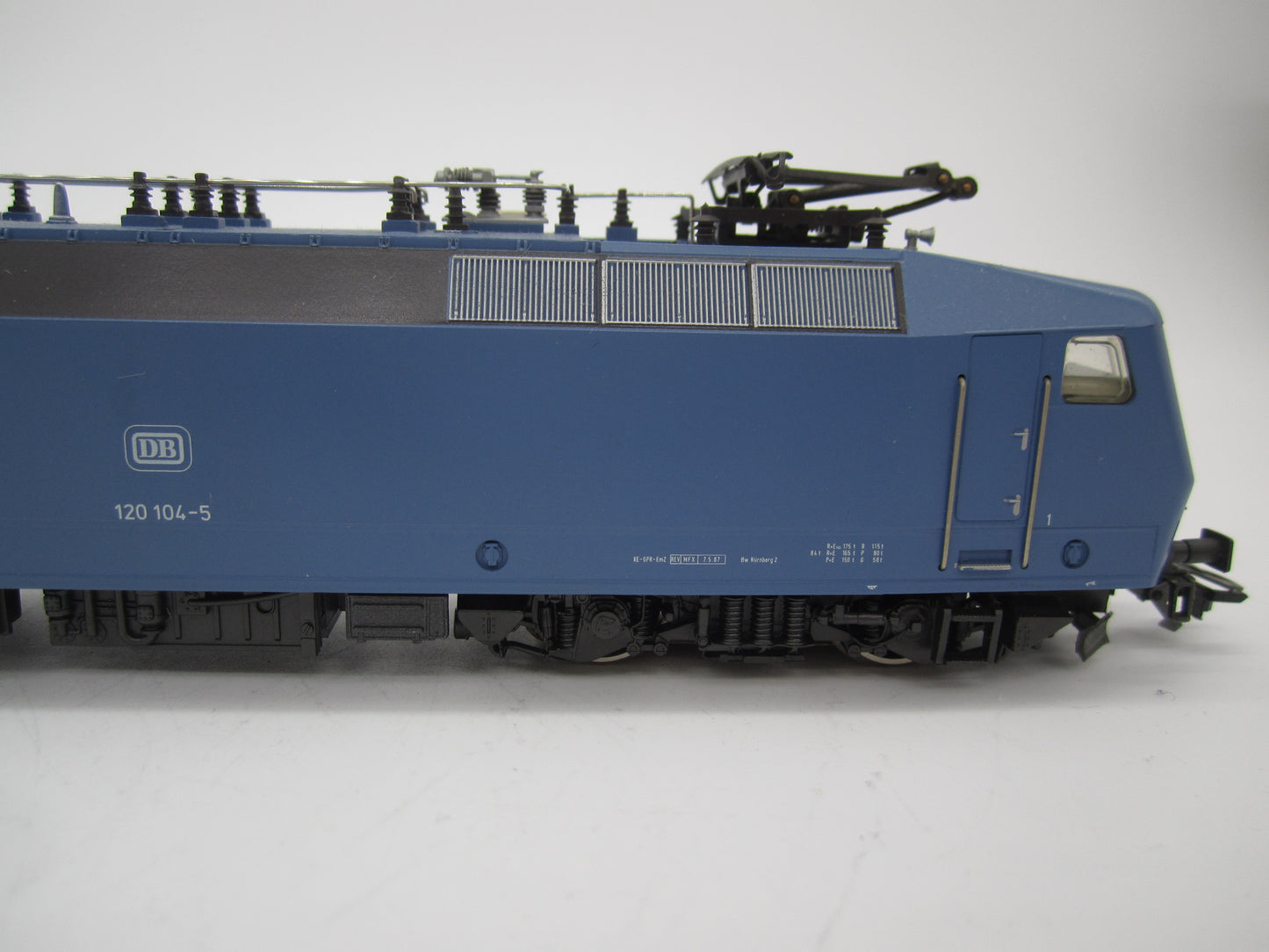 Märklin H0 - 3173 - E-loc, BR 120 "1 april grap" van de DB, digitaal