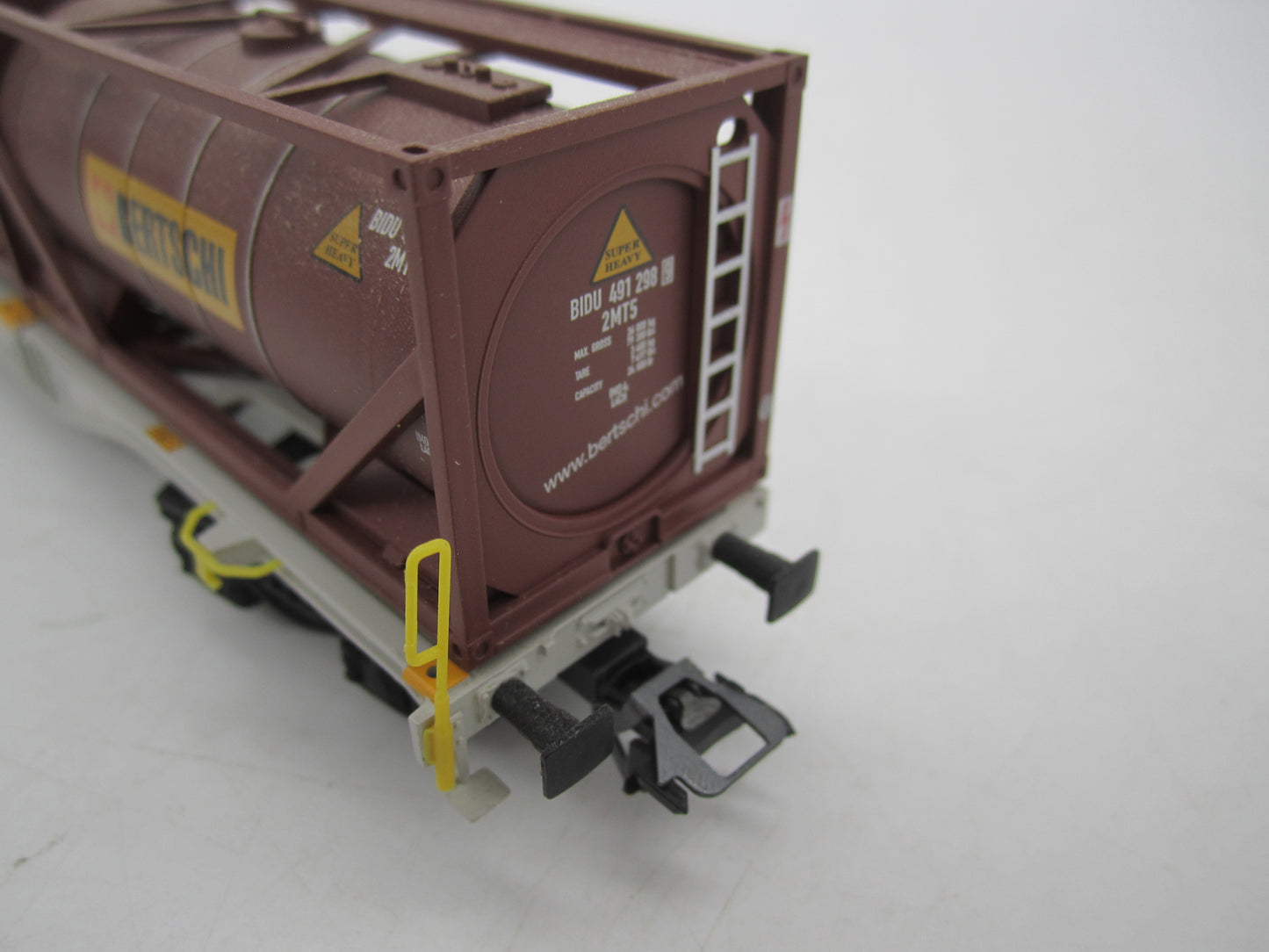 Märklin H0 - 47802 - Dubbele containerwagen Sggrss 80 "Bertsch" van AAE Cargo AG