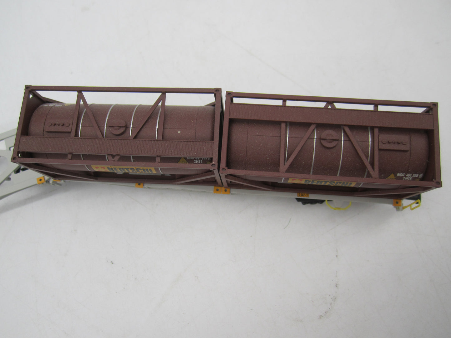 Märklin H0 - 47802 - Dubbele containerwagen Sggrss 80 "Bertsch" van AAE Cargo AG