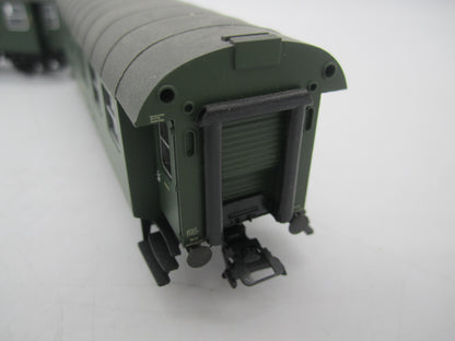 Märklin H0 - 00795-10 - Dubbelsetje Umbauwagen 2e klas met bagagedeel van de DB