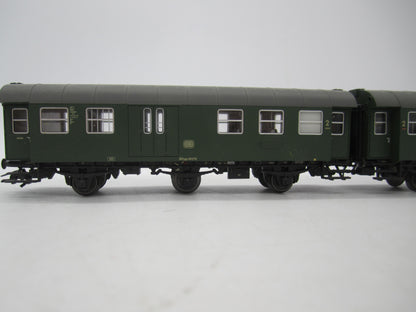 Märklin H0 - 00795-10 - Dubbelsetje Umbauwagen 2e klas met bagagedeel van de DB