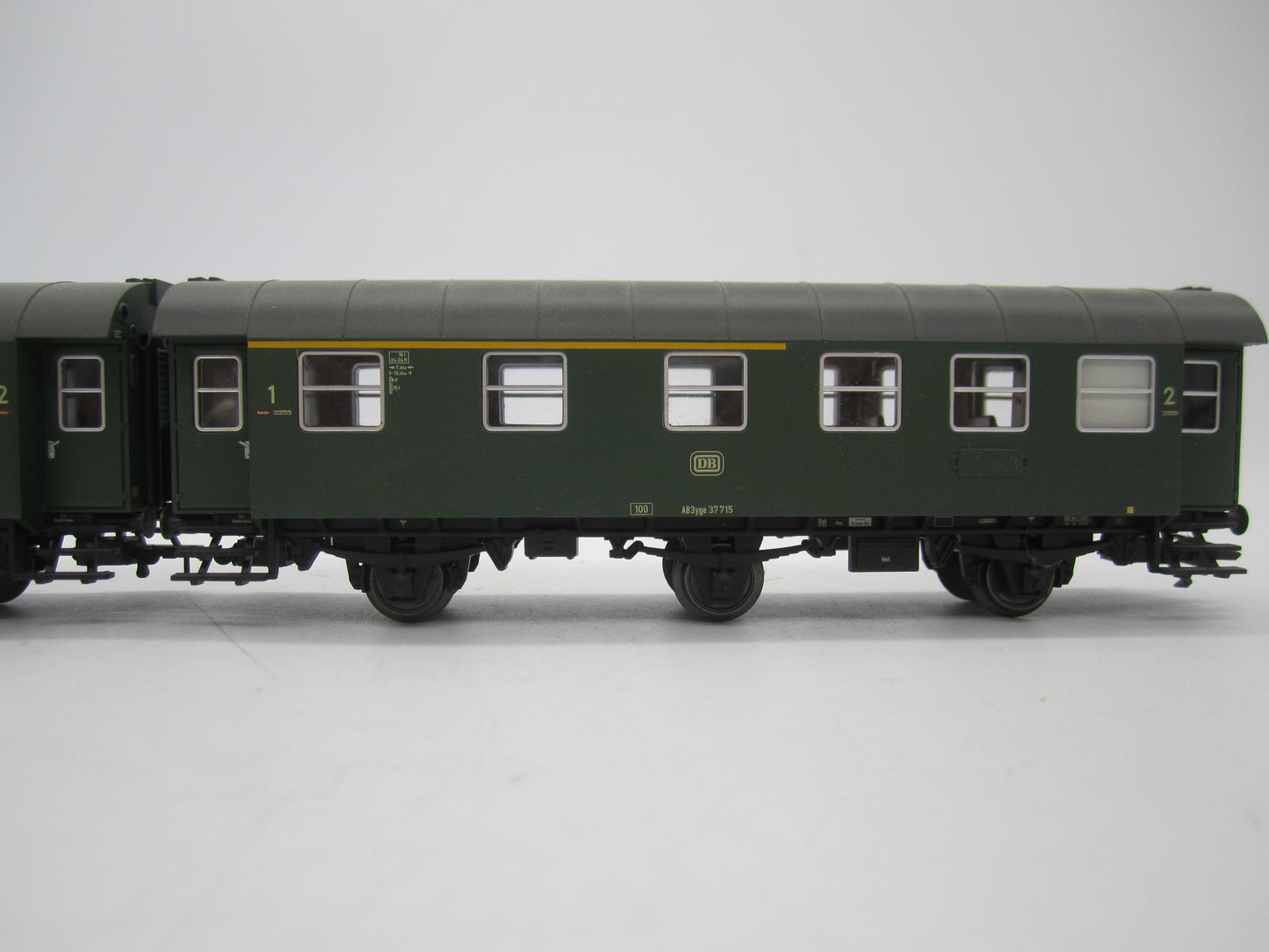 Märklin H0 - 00795-04 - Dubbelsetje Umbauwagen 2e klas/1e klas van de DB