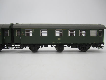 Märklin H0 - 00795-04 - Dubbelsetje Umbauwagen 2e klas/1e klas van de DB