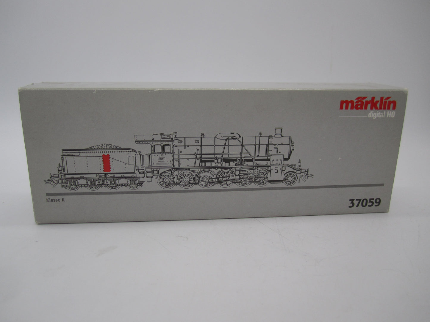 Märklin H0 - 37059 - Stoomloc met tender, Klasse K van de K.W.St.E. - Digitaal