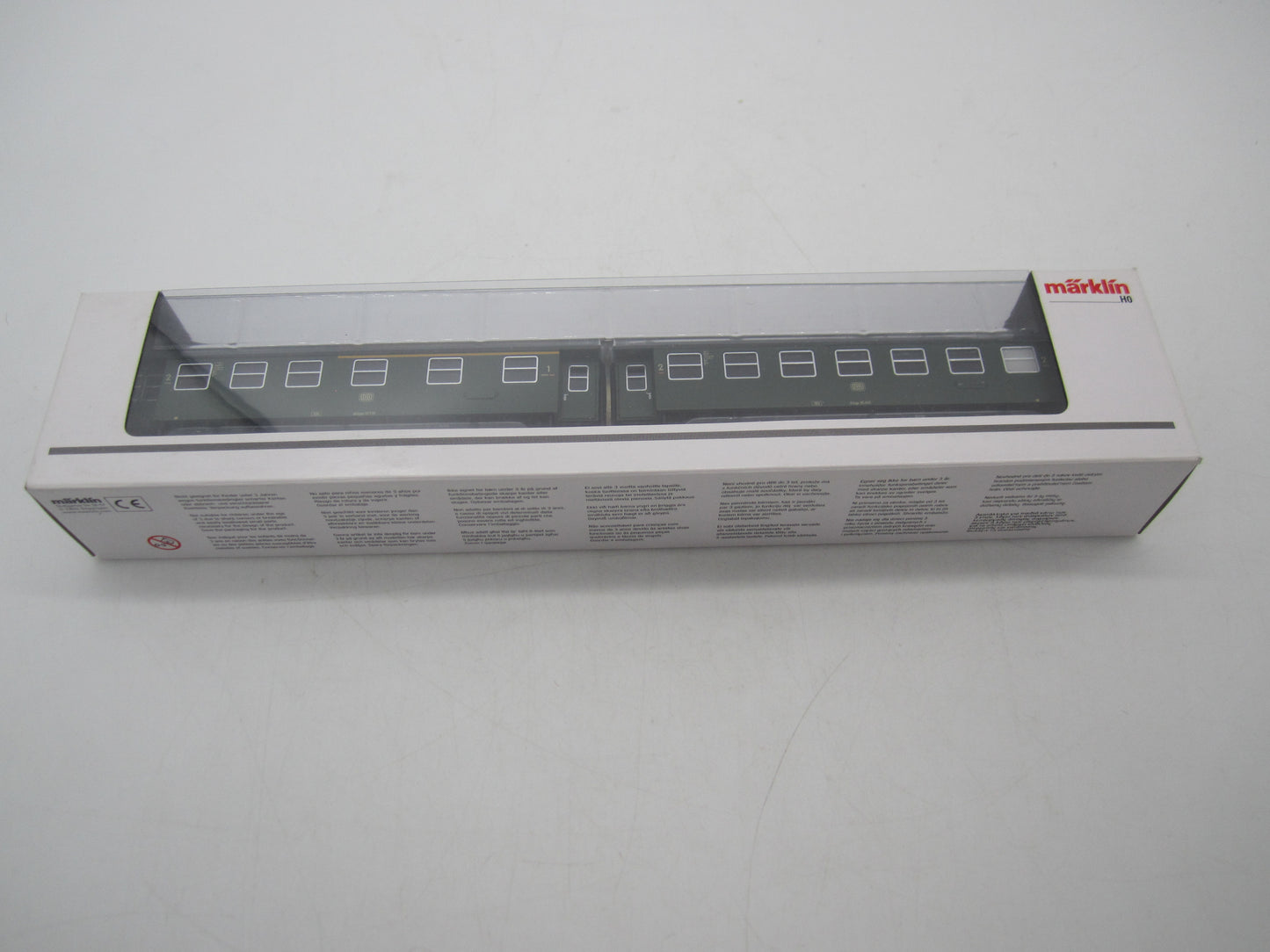 Märklin H0 - 00795-04 - Dubbelsetje Umbauwagen 2e klas/1e klas van de DB