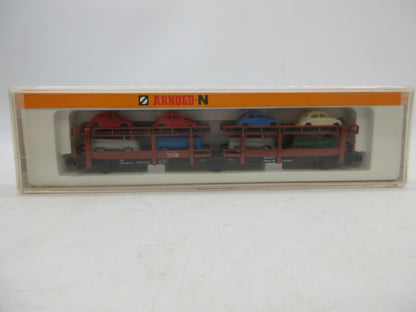 Arnold N - 4990 - Autotransporter van de DB, met auto's beladen