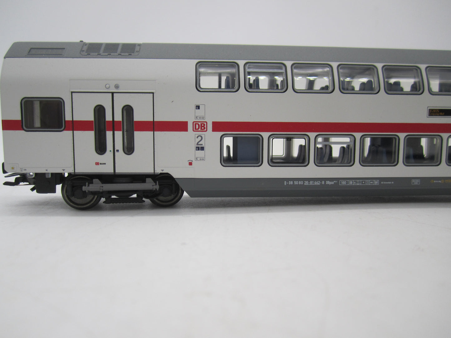 Märklin H0 - 43485 - Dubbeldekker rijtuig IC2 2e klas, met verlichting van de DB